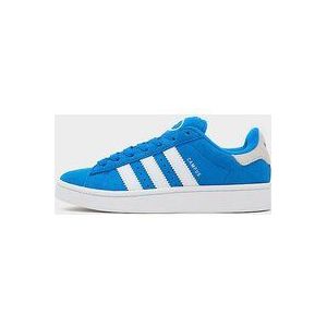 Adidas, Retro Elektrisch Blauwe Campus Sneakers Blauw, Dames, Maat:36 EU
