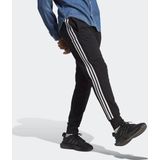 adidas Sportswear Essentials French Terry Tapered Cuff 3-Stripes Broek - Heren - Zwart