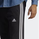 adidas Sportswear Essentials French Terry Tapered Cuff 3-Stripes Broek - Heren - Zwart