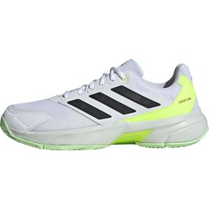 adidas Performance CourtJam Control 3 Tennisschoenen - Unisex - Wit- 41 1/3