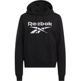 REEBOK - Identity Big Logo - Hoodie - Zwart - Katoen