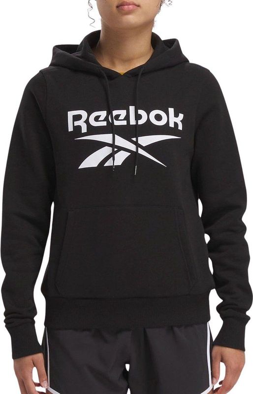 REEBOK - Identity Big Logo - Hoodie - Zwart - Katoen