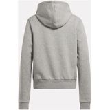 Reebok - Hoodie - Zwart - Katoenmix - Met Capuchon En Kangoeroezak