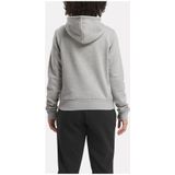 Reebok - Hoodie - Zwart - Katoenmix - Met Capuchon En Kangoeroezak
