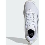 adidas Avaflash Clay tennisschoenen voor dames, Cloud White / Silver Metallic / Cloud White