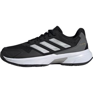 adidas Performance CourtJam Control 3 Tennis Shoes - Unisex - Zwart- 41 1/3