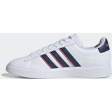 adidas Sportswear Grand Court 2.0 sneakers wit/donkerblauw/donkerrood