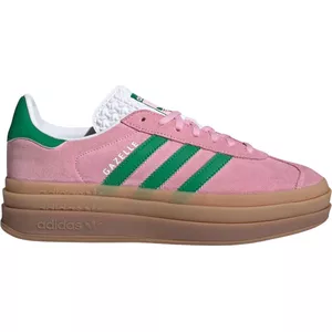adidas gazelle silver green womens adidas Gazelle Indoor Collegiate Green Lucid Pink (W)