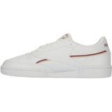 Reebok Classics Club C 85 Sneakers Wit/Donkerrood/Beige