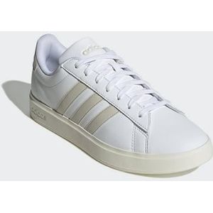 adidas Sportswear Grand Court Cloudfoam Comfort Schoenen - Unisex - Wit- 47 1/3