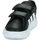 adidas Grand Court 2.0 CF I, uniseks sneakers voor baby's, Veelkleurig (core zwart ftwr wit), 22 EU