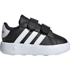 adidas Grand Court 2.0 CF I, uniseks sneakers voor baby's, Veelkleurig (Zwart Ftw wht), 24 EU
