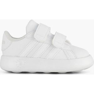 adidas Grand Court 2.0 Shoes Kids Sneakers, uniseks, kinderen, Cloud Wit/Cloud Wit/Grijs