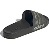 adidas Adilette Shower Slippers Zwart Legergroen