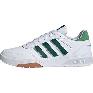 adidas Courtbeat Court Lifestyle, gymschoenen voor heren, Ftwr White Collegiate Green Grey Two, 40 EU