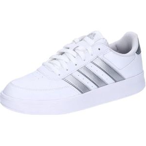 Adidas Breaknet 2.0 dames sneakers wit zilver - Maat 36 - Uitneembare zool