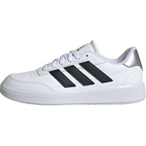 adidas Courtblock schoenen voor dames, Wolk Wit Zilver Metallic Grijs Twee, 39 1/3 EU