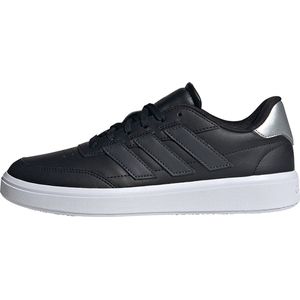 adidas Dames Courtblock Schoenen Sneaker, Core Zwart Carbon Zilver Metallic, 36 EU
