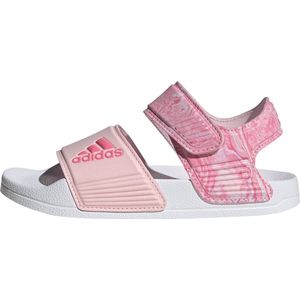 adidas Kids Adilette Sandal K Classic Pink/Pnkfus/Ftwwht, Classic Pink Pnkfus Ftwwht, 35.5 EU
