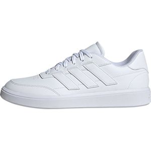 adidas Courtblock Sneaker voor heren, Wolk Wit Wolk Wit Wolk Wit, 44 2/3 EU