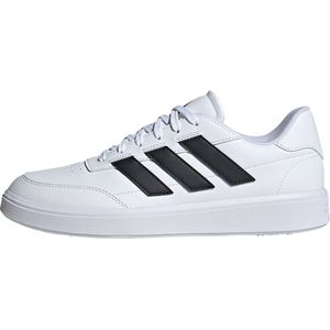 adidas Courtblock Sneaker voor heren, Wolk Wit Kern Zwart Wolk Wit, 48 EU
