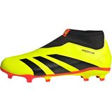adidas - Predator 24 League Laceless - Voetbalschoenen - Zwart - Lichtgewicht