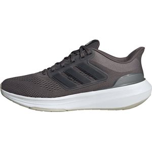 adidas Heren Ultrabounce Shoes, Charcoal/Core Black/Iron Metallic, 39 1/3 EU