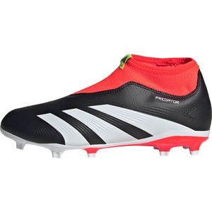 adidas Performance Predator 24 League Veterloze Firm Ground Voetbalschoenen - Kinderen - Zwart- 38