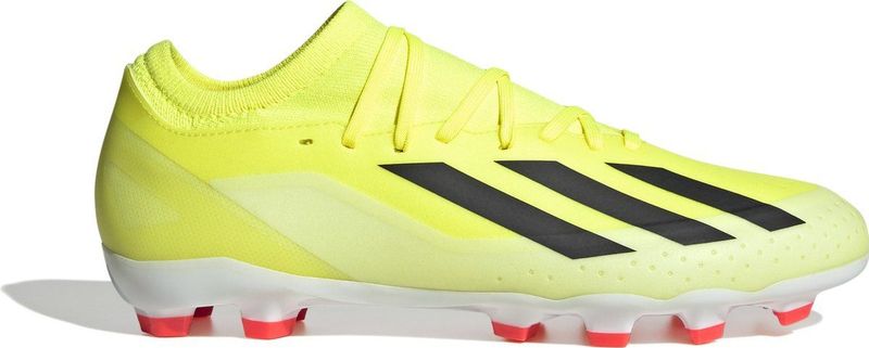adidas - X CRAZYFAST LEAGUE MG - Voetbalschoenen - Team Solar Yellow 2 / Core Black / Cloud White - Synthetisch
