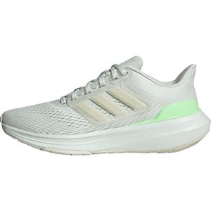 adidas Dames EQ23 Run Sneaker, FTWR Wit/FTWR Wit/Helder Roze, 6,5 UK, Ftwr Wit Ftwr Wit Helder Roze, 40 EU