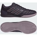 adidas Unisex Top Sala Competition Sneaker, zwart/reflecterend zilver/grijs drie, 7 UK, Zwart Reflecterend Zilver Grijs Drie, 40 2/3 EU