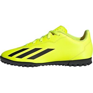 adidas X Crazyfast.4 Sneakers voor kinderen, uniseks, Dgh effen grijs, 23 EU