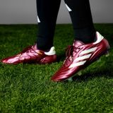 adidas - Voetbalschoenen - Unisex - Leren Bovenwerk - Outdoorzool voor Stevige Ondergrond