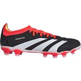 adidas Predator Pro Gras / Kunstgras Voetbalschoenen (MG) Zwart Wit Felrood