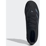 adidas Predator Pro Gras Voetbalschoenen (FG) Zwart Donkergrijs