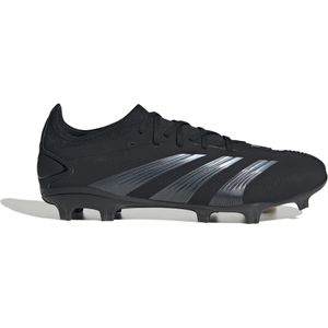 adidas Predator Pro Gras Voetbalschoenen (FG) Zwart Donkergrijs