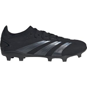 adidas Predator Pro Gras Voetbalschoenen (FG) Zwart Donkergrijs