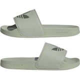 adidas Originals Adilette Lite badslippers mosgroen/zilver