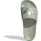 adidas Originals Adilette Lite badslippers mosgroen/zilver