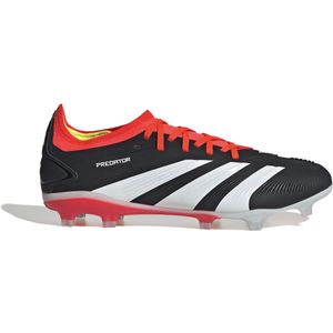 adidas Predator Pro Gras Voetbalschoenen (FG) Zwart Wit Felrood