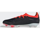 adidas Predator Pro Gras Voetbalschoenen (FG) Zwart Wit Felrood