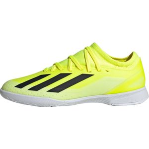 adidas Unisex Kids X Crazyfast.3 Boots voetbalschoenen (indoor), geel zwart wit, 33 EU