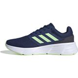 adidas Performance Galaxy 6 hardloopschoenen donkerblauw/lichtgroen