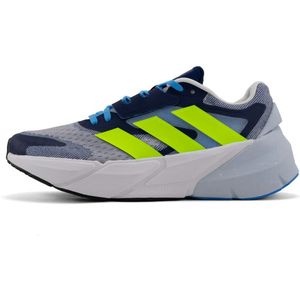 adidas Adistar 2.0 FTWWHT/LUCLEM/DKBLUE hardloopschoenen voor heren, ftwwht luclem dark blue, 44 EU