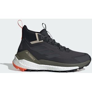 Adidas - Heren wandelschoenen - Free Hiker 2 GTX Carbon/Silver Green voor Heren - Maat 8 UK - Zwart