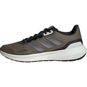 adidas Performance Runfalcon 3.0 hardloopschoenen olijfgroen/zwart/wit