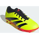 Adidas - Predator League FG - Voetbalschoenen - Zwart - Hybridefeel Bovenwerk