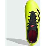 Adidas - Predator League FG - Voetbalschoenen - Zwart - Hybridefeel Bovenwerk