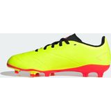 Adidas - Predator League FG - Voetbalschoenen - Zwart - Hybridefeel Bovenwerk