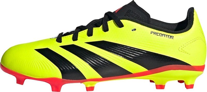 Adidas - Predator League FG - Voetbalschoenen - Zwart - Hybridefeel Bovenwerk